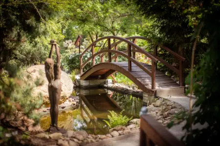 Gartenbrücke